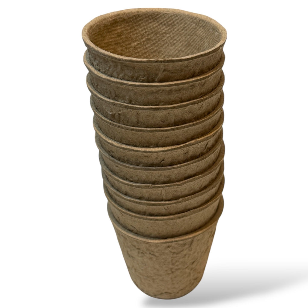 Anzuchttöpfe 6 cm / 8 cm biologisch abbaubar – Saattöpfe für Pflanzen